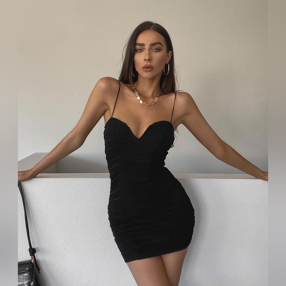 NWT Princess Polly want you dress - black, small